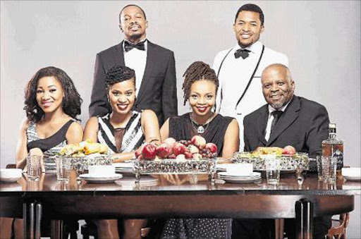 HEAT BECKONS: Ashes to Ashes’ is back on screen on Monday From left, back, are Chumani Pan and Nyaniso Dzedze; and front, Nyalleng Thibedi, Zenande Mfenyana, Nambitha Mpumlwana and Patrick Shai Picture: SUPPLIED