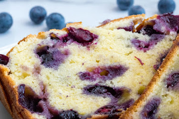 Blueberry Cream Cheese Loaf
