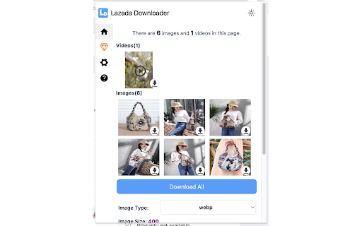 Lazada™ Downloader | Download images & videos