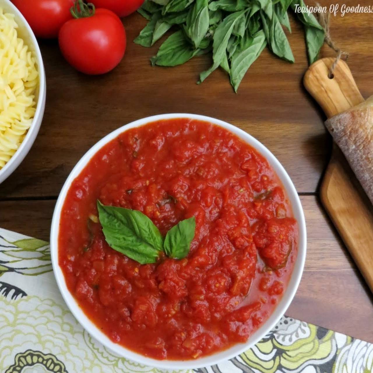 Homemade Marinara Sauce