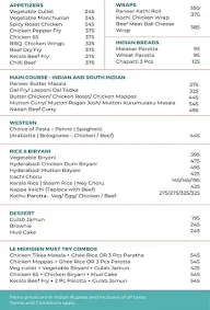 Car-Go Bites - Lemeridien menu 1