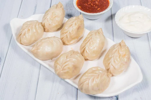 Steamed Momos [8 Pieces]