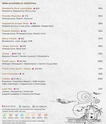 Malabar Cafe menu 