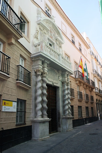 Front of the Provincial Historical Archive of Cádiz