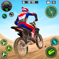 Bike Stunts Race Bike Games 3D Screenshot