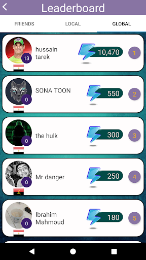 Screenshot Trivia War