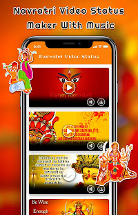 Navratri Video Status Maker - Silde Show Editor(圖4)-速報App