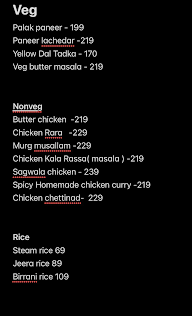 Kalonji menu 1