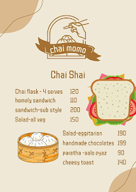 Chai Momo menu 1