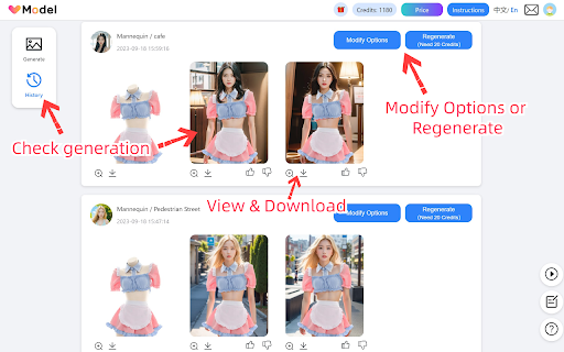 VModel - AI Fashion Model Generator