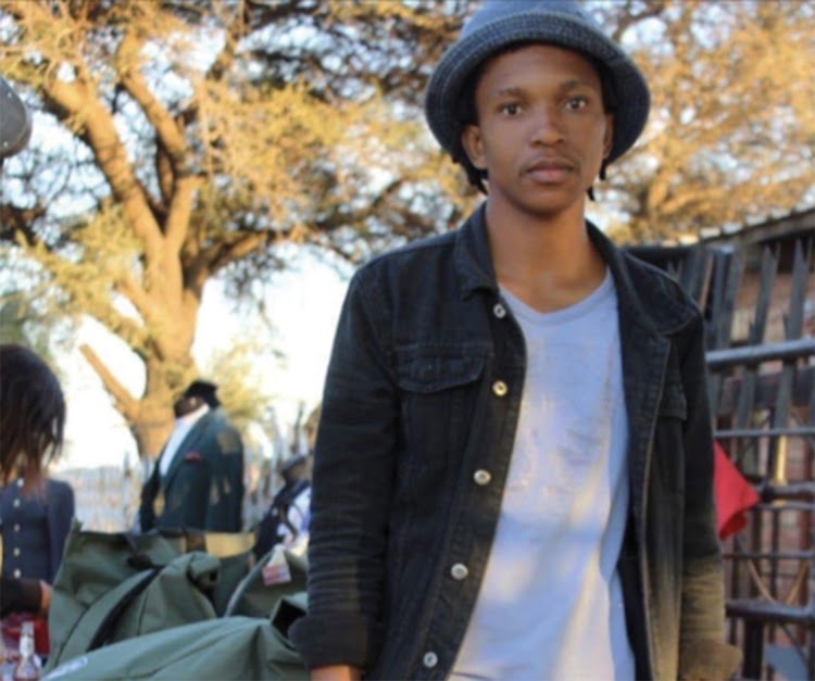 Poloko Masizane is a self-taught bag designer.