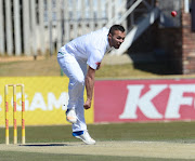 Dane Paterson of South Africa A during day 2 of the Second Four day match between South Africa A and India A at Senwes Park on August 20, 2017 in Potchefstroom, South Africa. 