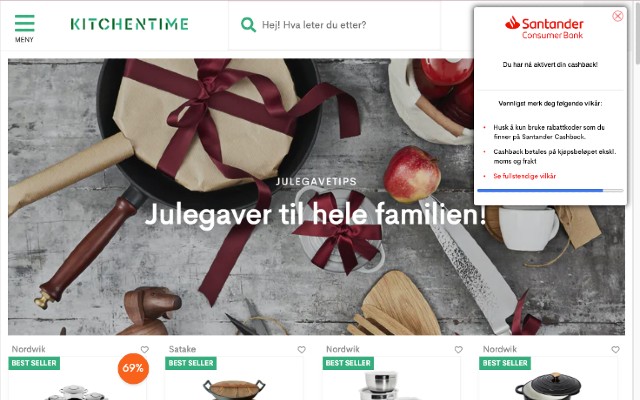 Santander Cashback Norge Preview image 3