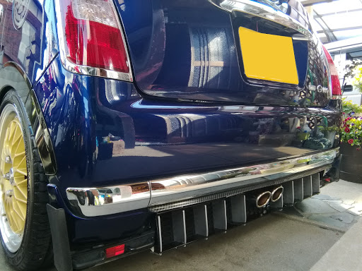 値下げ 赤黒く ミラジーノ L650S マフラー 