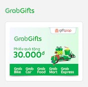 Phiếu Quà Tặng Grabgifts 30K