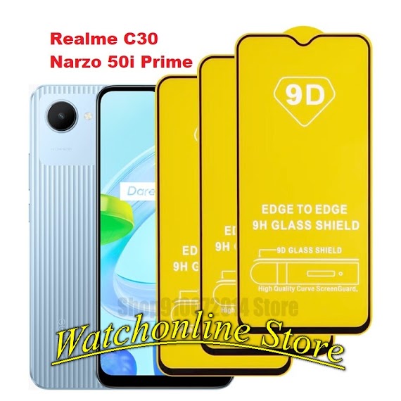 Kính Cường Lực Full Màn Bảo Vệ Màn Cho Realme C30 , Narzo 50I Prime