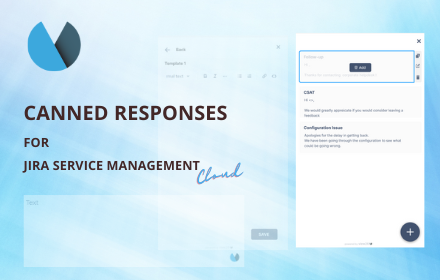 Canned Responses for Jira Service Management small promo image