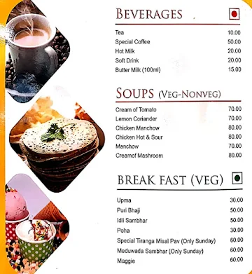 Yash Restaurant menu 