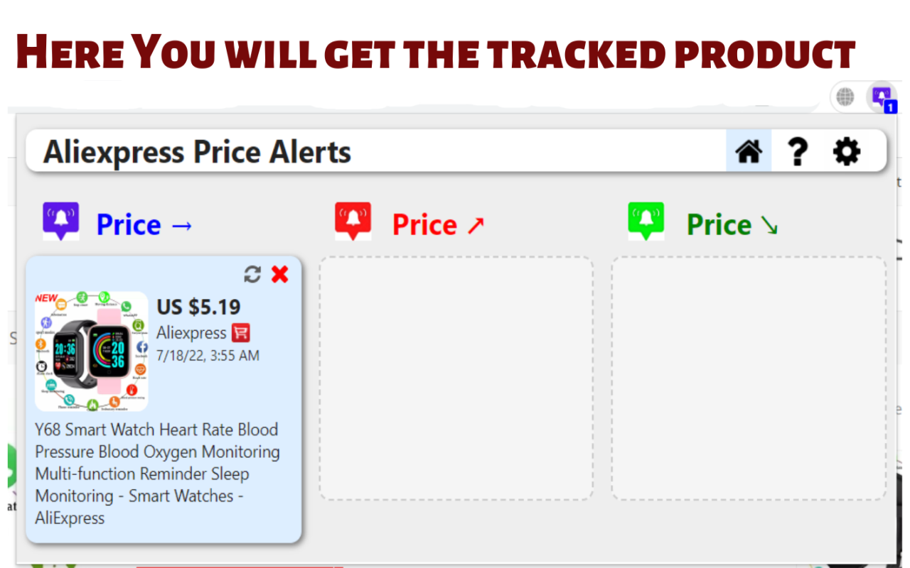 Aliexpress Price Tracker Preview image 2