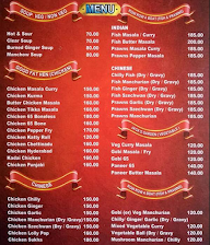 Briyani Bowl & Fast Food menu 1