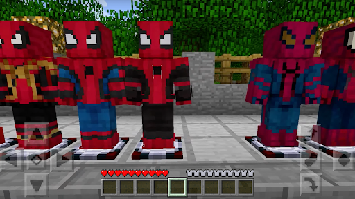 Screenshot Spider Mod for Minecraft PE