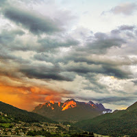 Tramonto e nuvole di 