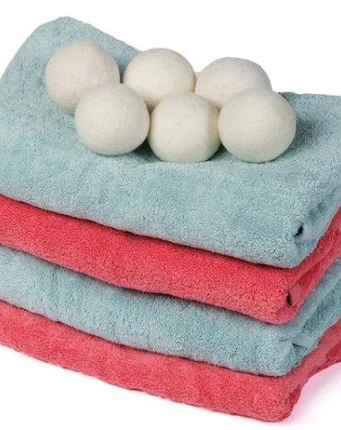 Reusable Organic Wool Dryer Balls - 3