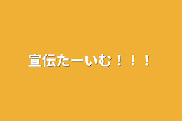 宣伝たーいむ！！！