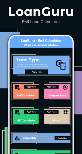 Screenshot LoanGuru - EMI Loan Calculator
