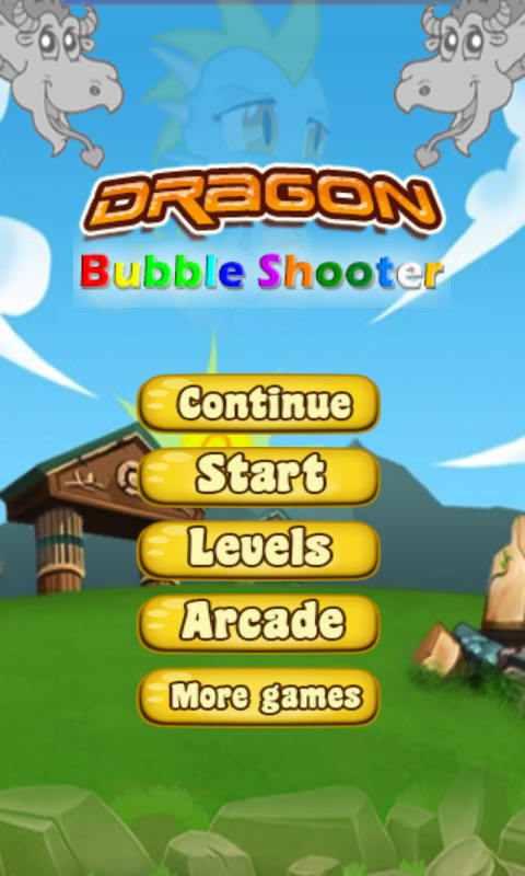 Android application Dragon Bubble Shooter screenshort
