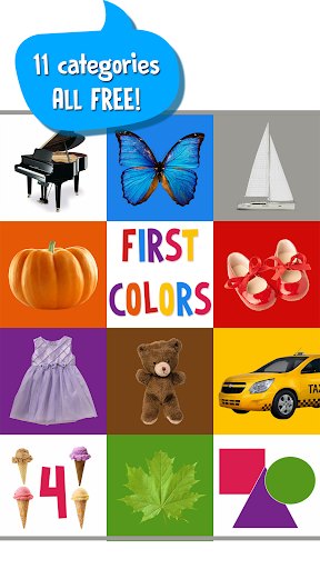 First Words for Baby: Colors