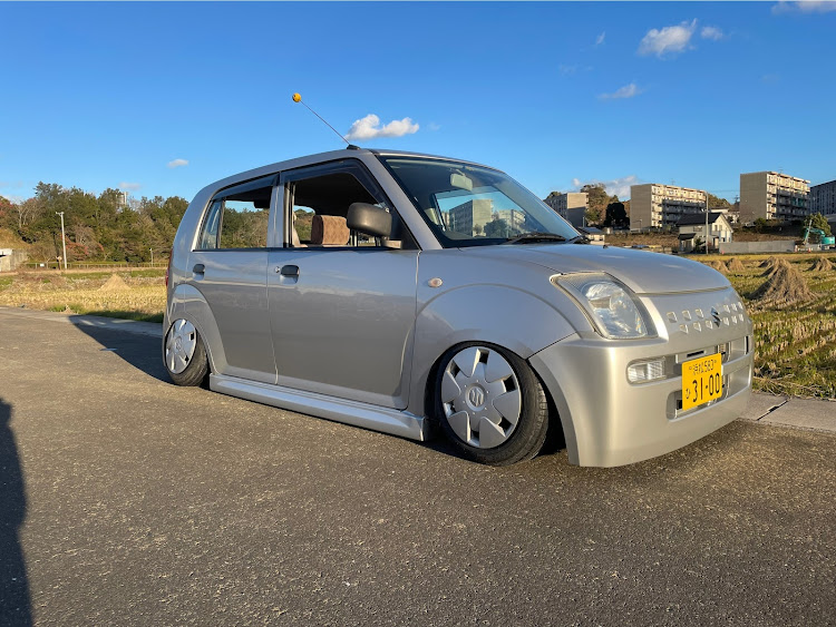 アルトのHA24S・ホイールキャップ・ホイール交換・DIY・純正に関するカスタム事例の投稿画像1枚目