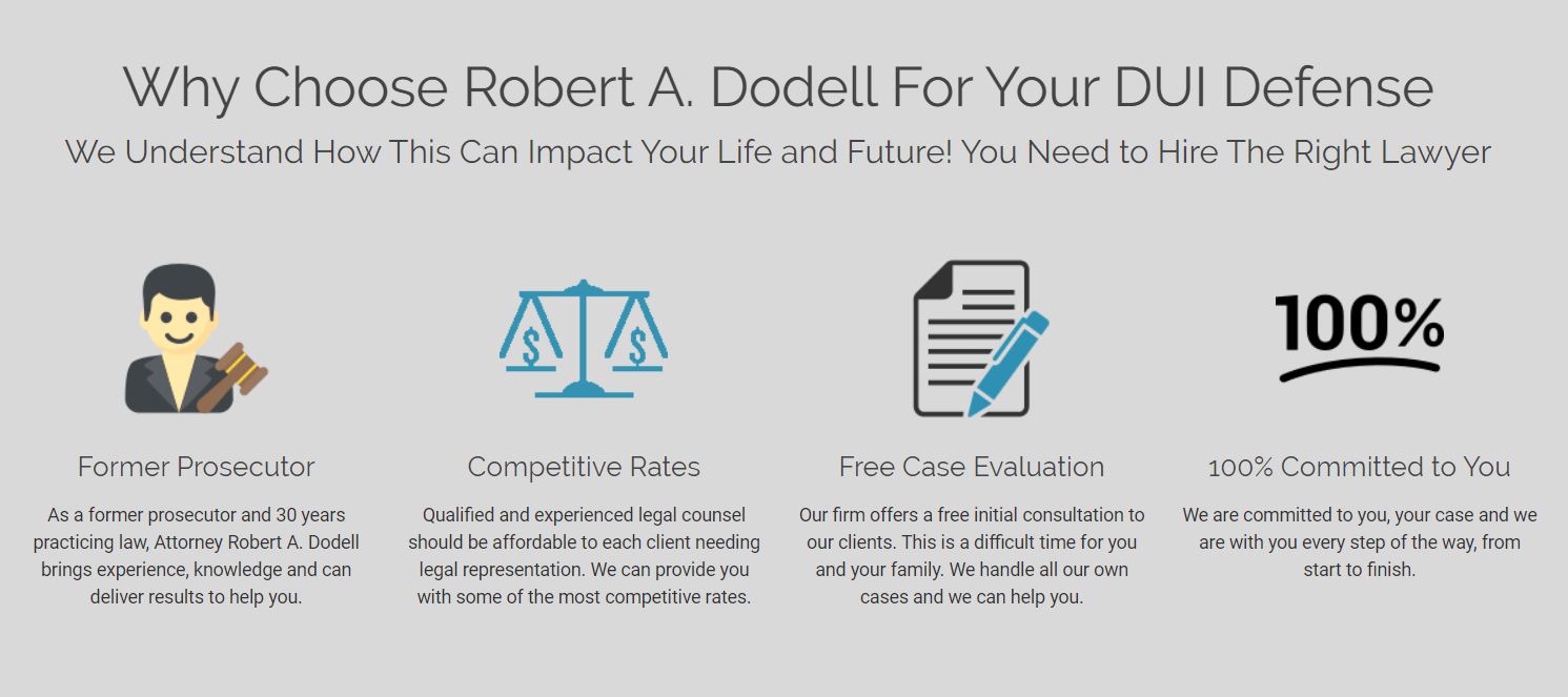 Dui Attorney Scottsdale Dwi Lawyer Scottsdale Robert A Dodell Free Initial Consultation