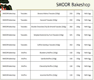 Smoor Bakeshop menu 3