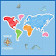 World Map Puzzle icon