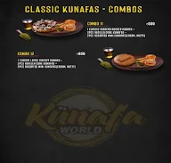 Kunafa World menu 4