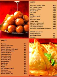 Guruji Sweets & Namkeen Point menu 5