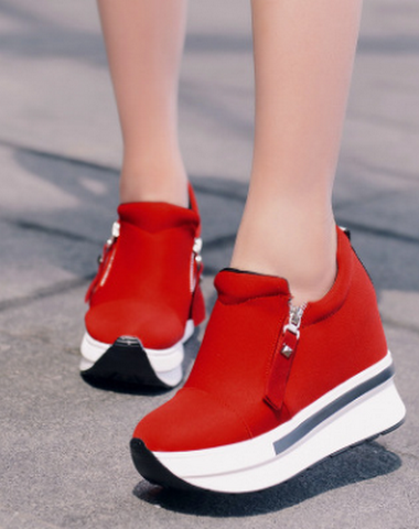 Dames canvas schoenen, nieuwe lente - 0