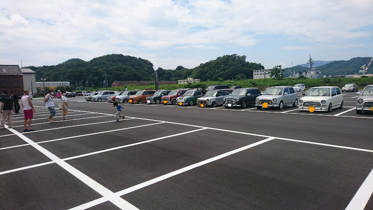 ミラジーノのGDCオフ会・10周年記念オフ・舞鶴赤レンガ倉庫・梅雨明け間近に関するカスタム事例の投稿画像2枚目