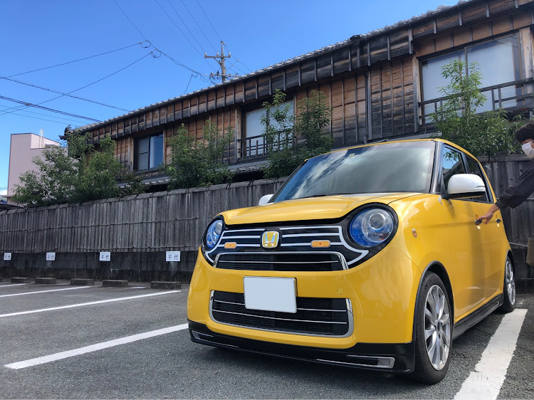 N-ONEの町家とうふ萬来・HONDA The Power of Dreams・KIINAI愛車・N-ONE GL Neo Classic・五十鈴川に関するカスタム事例の投稿画像1枚目