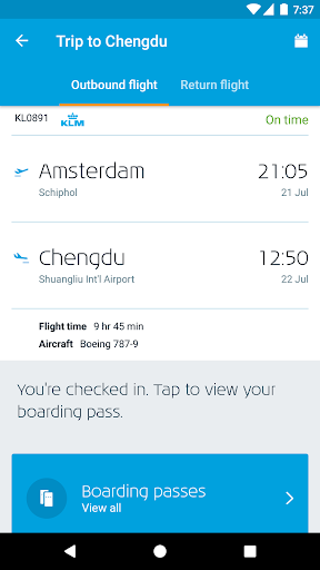 KLM - Royal Dutch Airlines 10.3.1 screenshots 2