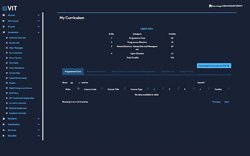 VTOP 2.0 for VIT Bhopal