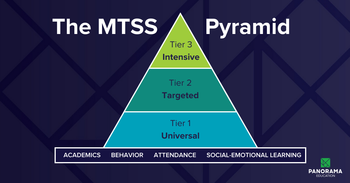 MTSS pyramid