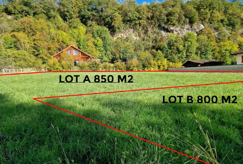  Vente Terrain à bâtir - 850m² à Saint-Benoît (01300) 