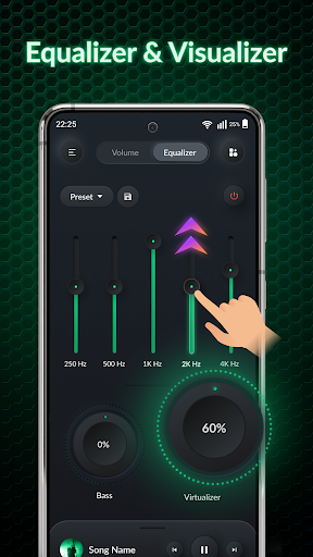 Screenshot Volume Booster & Bass Booster