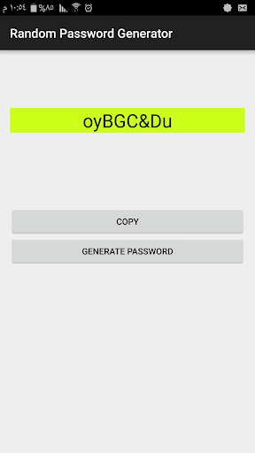 Random Password Generator