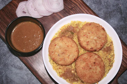 Aloo Tikki Rice Bowl