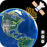 Cover Image of Baixar Live Earth Map 2018 : Satellite View, GPS Tracker 1.4 APK