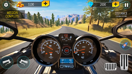 Screenshot Bike Racing Games: Moto Rider