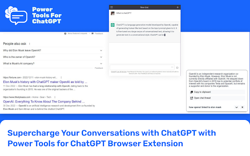 ChatGPT Plus for Google